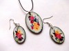 Set bijuterii lemn 40474