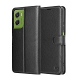 Husa Motorola Moto G06 Asteroid GSM Leather Folio, negru