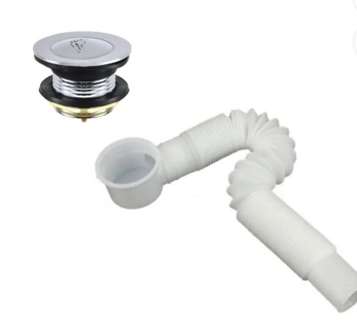 Sifon cacabina dus cu click clack XS-603B foto