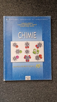 CHIMIE MANUAL PENTRU CLASA A X-A - Vladescu 2005 foto