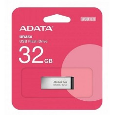 MEMORIE USB 3.2 ADATA 32 GB, carcasa metalica, gri, UR350-32G-RSR/BK