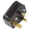 Conector Alimentare AC 250V 3A 2P PE Negru