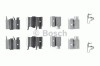 Set accesorii, placute frana TOYOTA RAV 4 II (CLA2, XA2, ZCA2, ACA2) (2000 - 2005) BOSCH 1 987 474 321