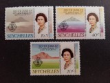 Serie Filatelică Jubileul de Argint al Reginei Elisabeta a II-a / Seychelles (1977) - A583