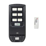 Lampa Stradala Solara PNI SL220 200W LED 1700lm 6500K Senzor Miscare Panou 15W Aluminiu Sticla