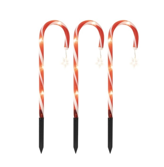 Home by Somogyi Home Set de bastoane de bomboane iluminate CDY3LED