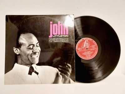 **John Littleton &amp;ndash; Spirituals, Jazz, vinil, vynil, disc pickup, France foto