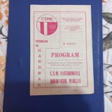 program CSM Electromures Tg. Mures - Dorobantul Ploiesti