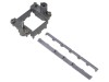 Rame ILME pentru module 44x27mm, 2 module MIXO