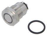 Comutator Anti-Vandalism ONPOW 2 Poziții SPST 2A 36V IP65 ON/OFF - Model ONPOW6312F-10ZE/J/R/12V/S