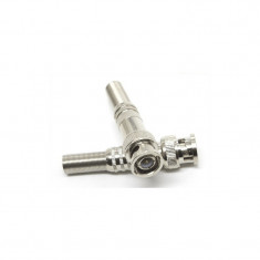 Conector mufa BNC cu surub pentru cablu coaxial