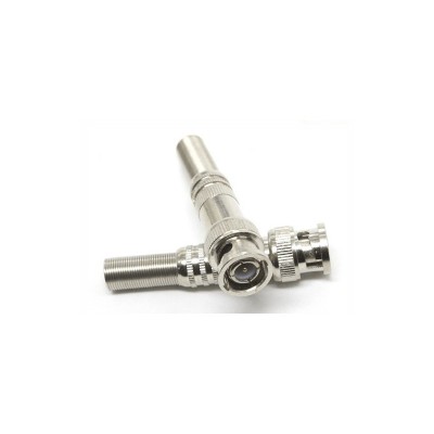 Conector mufa BNC cu surub pentru cablu coaxial SafetyGuard Surveillance foto