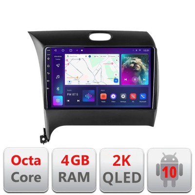 Navigatie Kia Cerato 2013-2017 C-1562 Android Octa Core Ecran 2K QLED GPS 4G 4+32GB 360 KIT-1562+EDT-E409-2K CarStore Technology foto