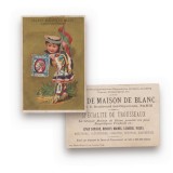 Grande Maison de Blanc. Trousseaux, reclamă ilustrată