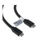 Cablu de date OTB - USB-C 3.0 tată la USB-C 3.0 tată - USB-PD 100W - 2,0 m - negru