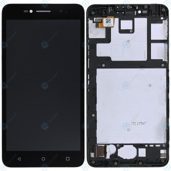 Capacul frontal al modulului de afișare Alcatel A2 XL (OT-8050D) + LCD + digitizer negru foto