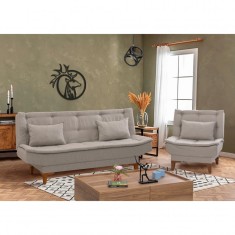 Set Canapea si Fotoliu Santo Cream
