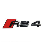 Emblema RS4 Audi Sline, negru