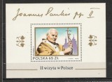 Polonia.1983 Vizita Papei Ioan Paul II-Bl. MP.168