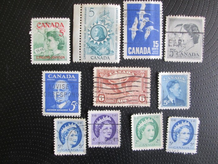CANADA SERIE STAMPILATA=8