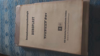Manual duroplast Trabant 601 vintage foto
