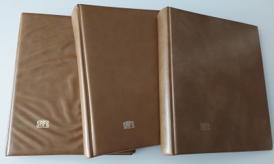 3 Albume SAFE Variant cu 11 inele, 90 de folii transparente și 90 de separatoare verzi foto