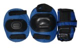 Set Protectie Role Copii Sportmann BASIC, Genunchiere, Cotiere, Palmare, Marime M/L, Albastru