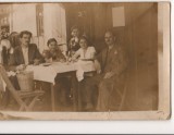 FOTO15087 - FOTOGRAFIE DE FAMILIE LA MASA IN CURTE, GALEATA DE TABLA, 1937