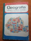 manualul geografia republicii socialiste romania pentru clasa a 8-a - anul 1969