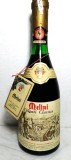 D 3 -vin ROSU CHIANTI CLASSICO, DOC, MELINI, recoltare 1970 CL 72, GR 12,5, Sec, Europa