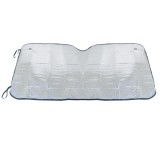 Parasolar Auto Aluminiu Dublu 70x150cm cu Ventuze, Compatibil Logan - Protectie Solara Premium