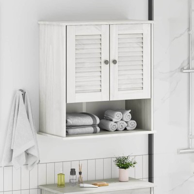 vidaXL Dulap Bathroom Montat pe Perete VIGO Alb 67.5 x 34 x 71.5 cm 4019124 foto