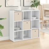 vidaXL Bufet cu sertar Alb 88,5 x 29 x 84,5 cm 8000484