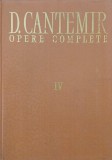 Opere complete, vol. 4 - Dimitrie Cantemir