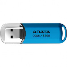 Memorie USB ADATA C906, 32GB, USB 2.0, Albastru