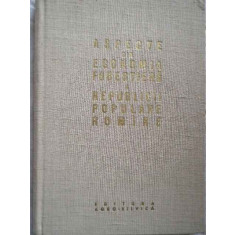 Aspecte Din Economia Forestiera A Republicii Populare Romine - Colectiv ,271616