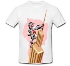 Tricou &amp;quot; Maimuta zgarie-nori &amp;quot; foto