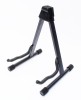 Stativ Chitara Pliabil Tip A Universal: Acustica, Electrica, Bass - Metal Negru, Protectie Cauciuc