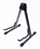 Cumpara ieftin Stativ Chitara Pliabil Tip A, Universal Acustica, Electrica, Bass, Metalic, Negru, Reglabil, Protectie Cauciuc