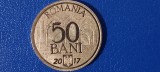 ROMANIA-Moneda Comemorativa 50 bani 2017 UNC din fisic -10 ani de la Aderarea la Uniunea Europeana
