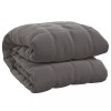 Patura grea, gri, 122x183 cm, 5 kg, material textil
