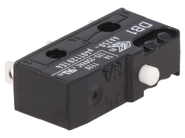 Micro&icirc;ntrerupător SNAP ACTION 6A/250VAC SPDT