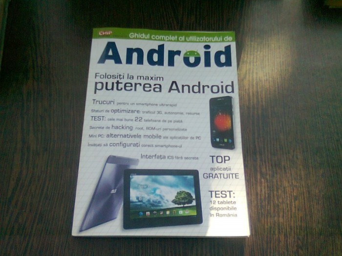 GHIDUL COMPLET AL UTILIZATORULUI DE ANDROID