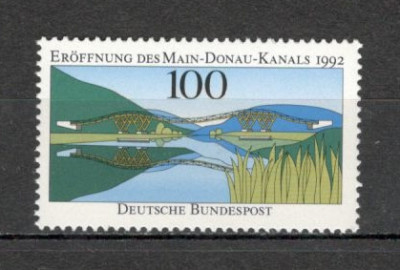 Germania.1992 Inaugurarea Canalului Main-Dunare MG.786 foto