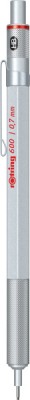Creion mecanic Rotring 0.7 Silver 600 foto