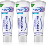 Sensodyne Repair &amp; Protect Cool Mint pastă de dinți pentru dinti sensibili 3x75 ml