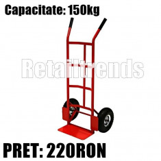 Liza Carucior Platforma Transport Manuala 150kg - NOU foto