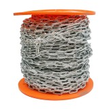 Lant din otel zincat cu za scurta 3,5 mm x 50 m pentru fixare
