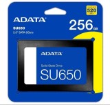 SSD ADATA Ultimate SU650 256GB 2.5 inch SATA III pentru PC si laptop