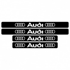 Set protectie prag Audi sticker auto foto